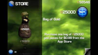 infinityblade bag of gold 1