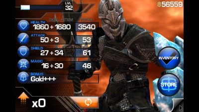 infinityblade stats