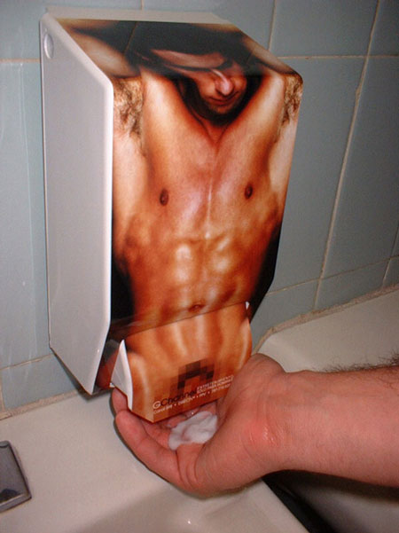 Inappropriate Soap Dispenser