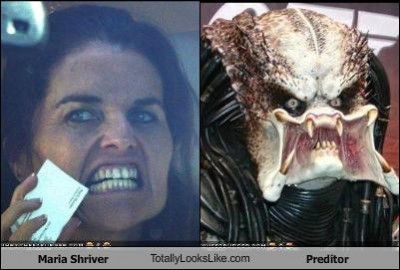 Maria Shriver Looks Like Predator